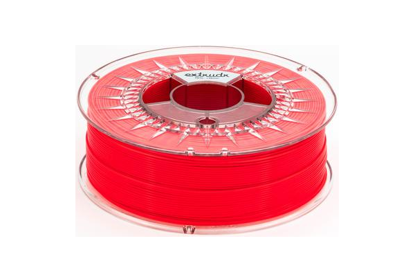 Extrudr Filament PETG (Polyethylenterephthalat glykolmodifiziert) in neon rot Ø 1,75mm 1,1Kilo