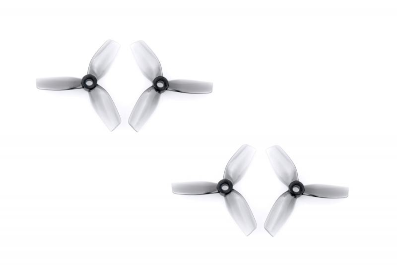 HQ Durable Cinewhoop Propeller 75mmx3 in grau aus Poly Carbonate je 2 Stück CW und CCW