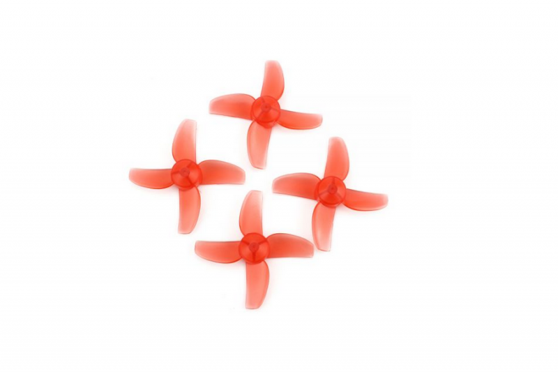 Emax 40mm Propeller mit 1mm Welle in rot