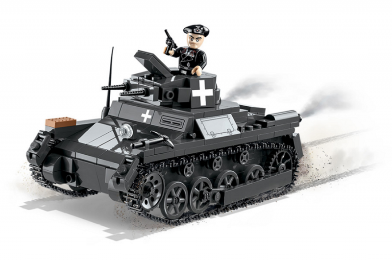 A Panzerkraftwagen 2.Weltkrieg Bausteinkasten 330 Teile COBI 2543 Panzer I Ausf 