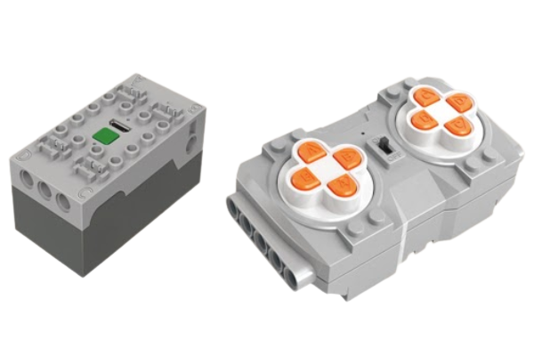 MouldKing Klemmbausteine 2,4GHz Emfänger mit Akkubox und Fernbedienung