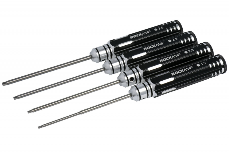 Rockamp Innensechskant Set bestehend aus 1.5, 2.0, 2.5, 3.0mm