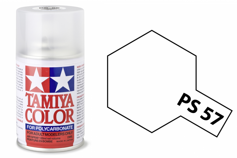 Tamiya Polycarbonatsprayfarbe Lexanfarbe PS-57 Perleffekt Weiss 100ml