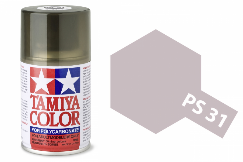 Tamiya Polycarbonatsprayfarbe Lexanfarbe PS-31 Rauch 100ml