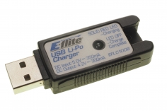 E-flite 1S 350mA USB-LiPo-Ladegerät Nano QX