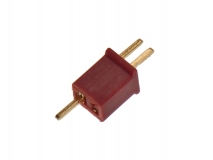 Mini T-Stecker rot