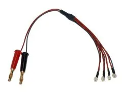 Ladekabel 4-fach Mini Stecker parallel für z.B. MSR, MSRX, Nano CPX und Nano QX