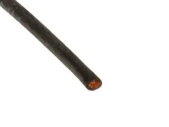 Silikonkabel kupfer 1,50mm schwarz 1Meter