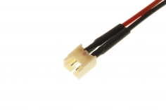 1,25 mm Stecker mit Kabel 2polig