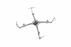 Blade Ersatzteil Nano QX FPV Rahmen transparent