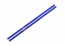 Rakonheli Heckrohr CNC aus Aluminium in blau für Blade 200SRX