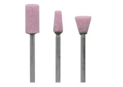 3 verschiedene Korund Schleifstifte