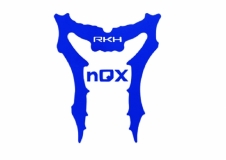 Rakonheli Designaufkleber blau für Blade Nano QX FPV