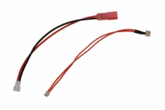 Hitec Adapterkabel-Set für X4 Micro Ladegerät 1S BEC und Molex 2.5 
