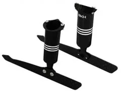 Rakonheli Ersatzteile Landegestell aus Aluminium in schwarz für Blade 200QX und Rakonheli 250RQX