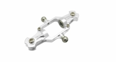 Rakonheli Hauptblatthalter Set silber CNC Aluminium für Blade 200SRX