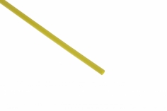 Schrumpfschlauch Ø3,2mm Flachmaß 5mm 1m gelb