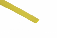 Schrumpfschlauch Ø9,5mm Flachmaß 14,9mm 1m gelb