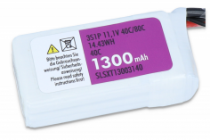 SLS LiPo Akku XTRON 1300mAh 3S1P 11,1V 40C/80C