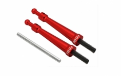 Rakonheli Kabinehaubenhalter Aluminium in rot für Blade 230s