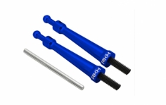 Rakonheli Kabinehaubenhalter Aluminium in blau für Blade 230s