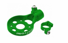 Rakonheli Heckmotorhalterung Aluminium in grün für Blade 230s und 250CFX