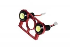 Aluminiumrahmen mit 2 Front Led für E-Turbine 250er FPV Racer