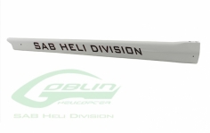 SAB Goblin Heckrohr aus Carbon Weiß für 500 Sport