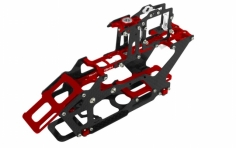 Rakonheli Hauptrahmen aus Carbon in rot für Blade 230S und 230S V2