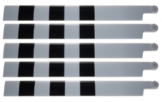 HeliTec der Blattschmied Scale Hauptrotorblätter 5Blatt 600mm für 600er Helis