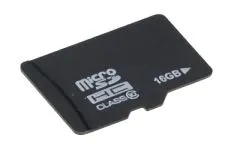 Speicherkarte Micro SD mit 16GB