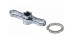 Lynx Schnellverschlusswerkzeug für Hutmuttern mit 7-8mm Ø in silber