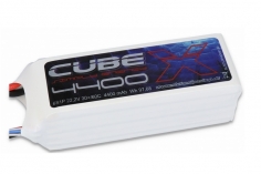 SLS LiPo Akku X-CUBE 4400mAh 6S1P 22,2 V 30C/60C