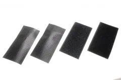 Klettverschluss-System Fastech selbstklebend 2 Sets EXTRASTARK 50mm x 100mm