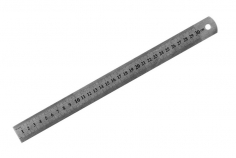 Stahl Lineal 300mm