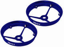 Rakonheli Propellerschutz aus Aluminium in blau für Blade Inductrix 200