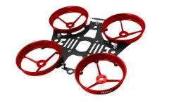 Rakonheli Tuning Rahmen aus carbon in rot für Blade Inductrix 200