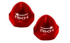 Rakonheli Hutmutter M5 aus Aluminium in rot je 1xCW und 1xCCW