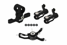 Rakonheli Hauptrotorkopf Set in schwarz für Blade Nano CPX, Nano CPS, Nano S2 und Nano S3 