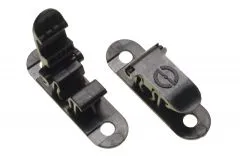 Kufenhalterung für die Wand und den Transport für 5,5mm - 6,5mm Kufen in schwarz