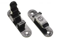 Kufenhalterung für die Wand und den Transport für 8mm Kufen in schwarz