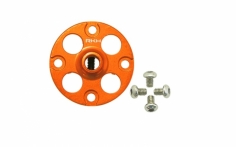 Rakonheli Aluminium Nabe für Hauptzahnrad in orange für Blade 230S