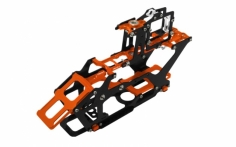 Rakonheli Hauptrahmen aus Carbon in orange für Blade 230S und 230S V2