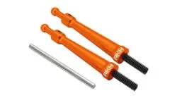 Rakonheli Kabinehaubenhalter Aluminium in orange für Blade 230s