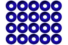 Rakonheli finishing caps M3 in blau 20Stück