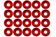 Rakonheli finishing caps M3 in rot 20Stück