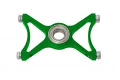 Rakonheli Zusätzliche 3. Hauptrotorwellenlagerplatte aus Aluminium für Rakonheli Hauptrahmen in grün für Blade 230S und 230S V2
