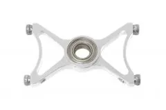 Rakonheli Zusätzliche 3. Hauptrotorwellenlagerplatte aus Aluminium für Rakonheli Hauptrahmen in silber für Blade 230S und 230S V2