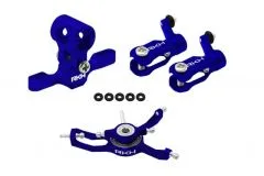 Rakonheli Hauptrotorkopf Set in blau für Blade Nano CPX, Nano CPS, Nano S2 und Nano S3
