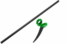 Rakonheli Heckrohr mit Motorhalterung und Finne in grün für Blade Nano CPS, Nano S2 und Nano S3
